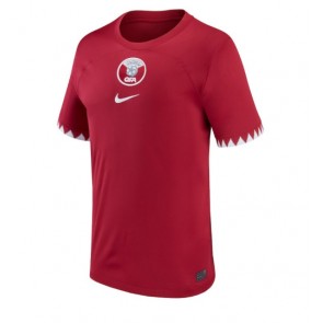 Maillot de foot Qatar Domicile Monde 2022 Manches Courte